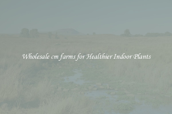 Wholesale cm farms for Healthier Indoor Plants