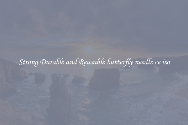 Strong Durable and Reusable butterfly needle ce iso