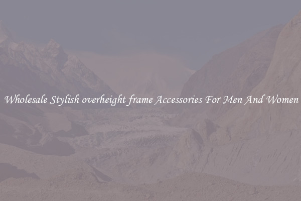 Wholesale Stylish overheight frame Accessories For Men And Women